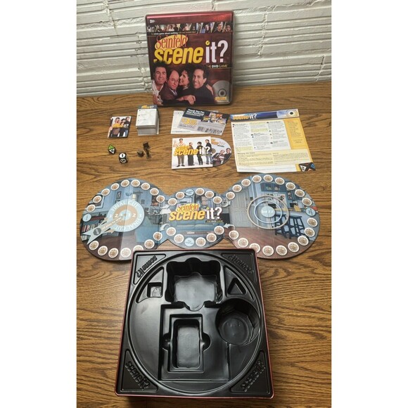 Seinfeld Scene It? Deluxe DVD Trivia Game in Metal - Picture 6 of 13